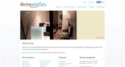 Desktop Screenshot of derma-solutions.com